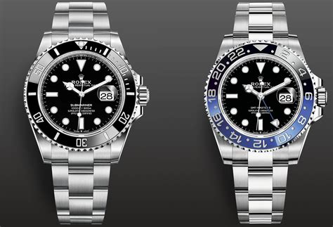 submariner vs gmt watches.